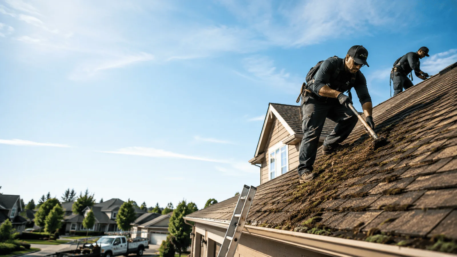 Roof Moss Removal in Meridian, CA near me